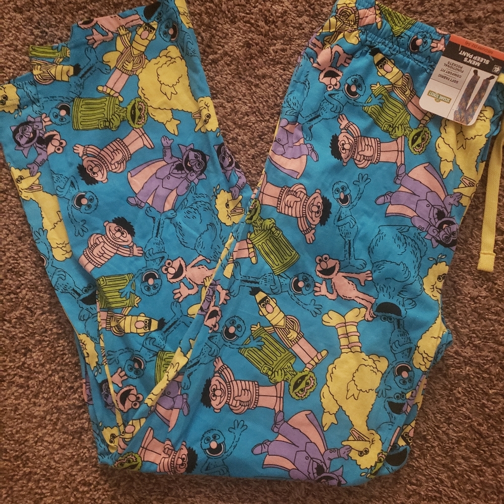 Sesame street men's sleep pants